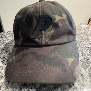 PALACE P Camouflage Cap with Black Logo